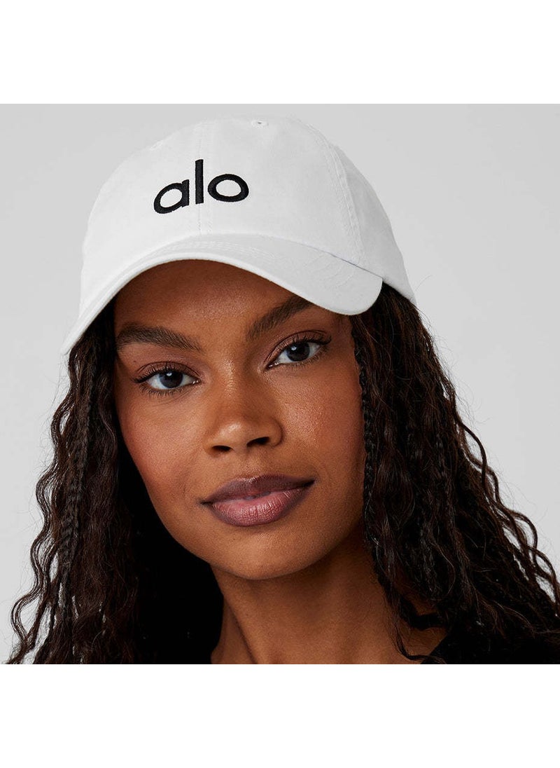 Generic - Alo Baseball Cap Sun Protection Casual Fashion Printed Black - Image 1