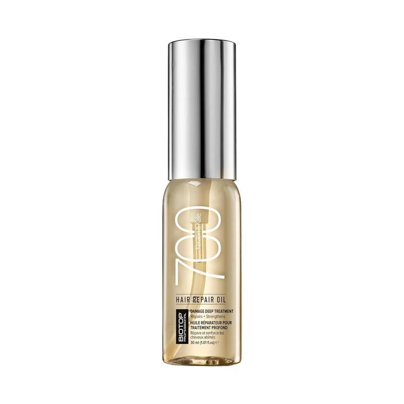 Biotop Professional Keratin + Kale Hair Repair Oil - Damaged Hair Treatment, 1.01 Fl Oz