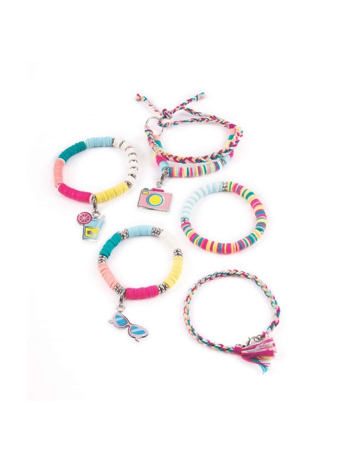 Make It Real Summer Vibes Heishi Bead Diy Bracelet Kit (531 Pieces)  - Image 5