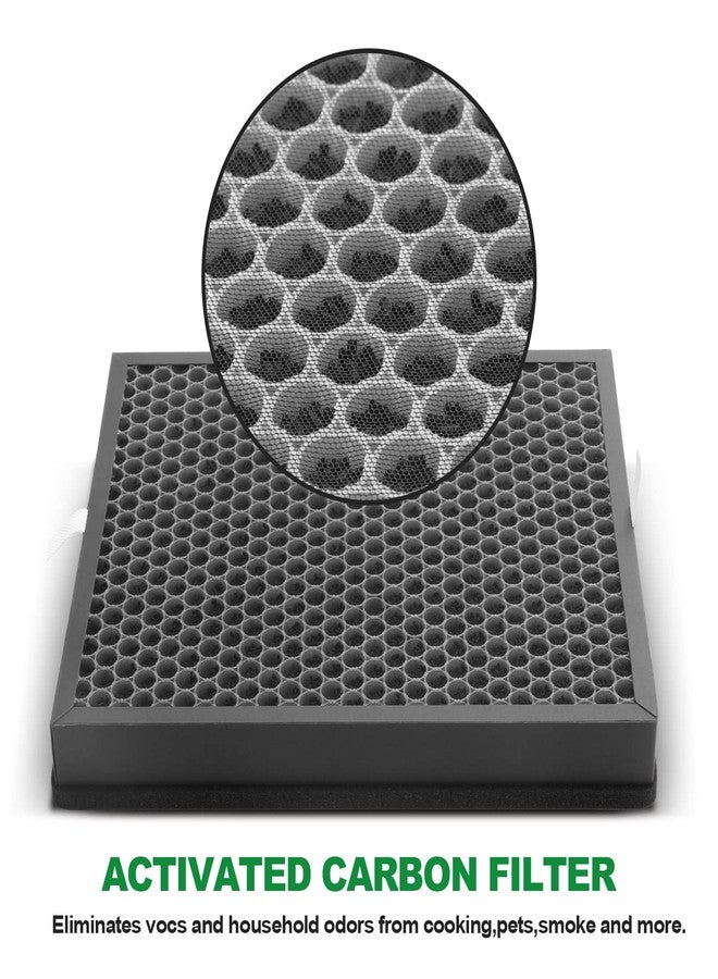 FCFMY 300 Replacement Filter Compatible with Coway AIRMEGA Max 2 300 / 300S Air Cleaner Purifier AP-1515H, 2 Stages Filtration of H13 True HEPA and Activated Carbon Filter, Part # AP-1515-FP - Image 5