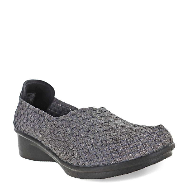 برني ميف حذاء نسائي يافلاي بي رمادي لامع 995