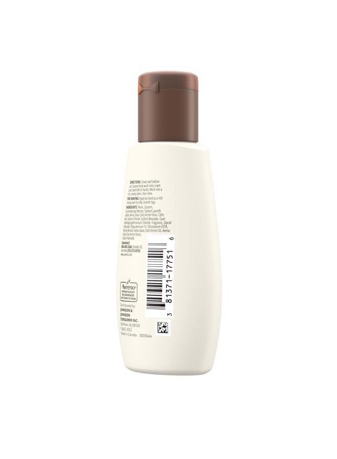 Aveeno Daily Moisturizing Body Wash, Travel Size, 2 Fluid Ounce (Pack of 6) - Image 3