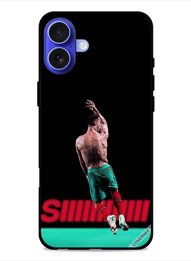 Covernex Apple iPhone 16 Protective Case Cover Ronaldo In The Air - Image 1