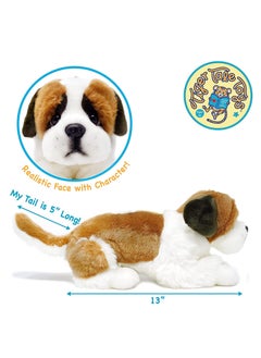 VIAHART Viahart Bernadette The Saint Bernard Dog Soft Plush Toy for Kids | Huggable Stuffed Animals| Fluffy Toys for Baby, Children, Toddler | Polyester Fabric | Polypropelene Filling | Recommended Age 3+  - Image 2