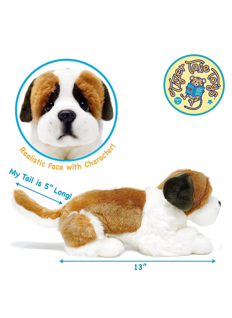 VIAHART Viahart Bernadette The Saint Bernard Dog Soft Plush Toy for Kids | Huggable Stuffed Animals| Fluffy Toys for Baby, Children, Toddler | Polyester Fabric | Polypropelene Filling | Recommended Age 3+  - Image 2