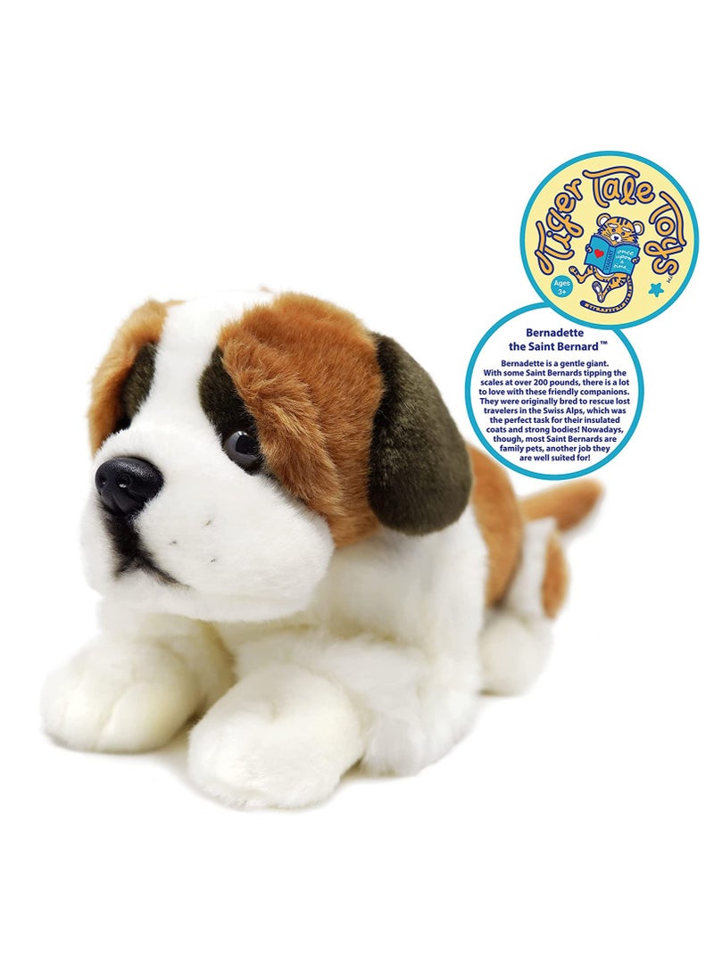 VIAHART Viahart Bernadette The Saint Bernard Dog Soft Plush Toy for Kids | Huggable Stuffed Animals| Fluffy Toys for Baby, Children, Toddler | Polyester Fabric | Polypropelene Filling | Recommended Age 3+  - Image 3