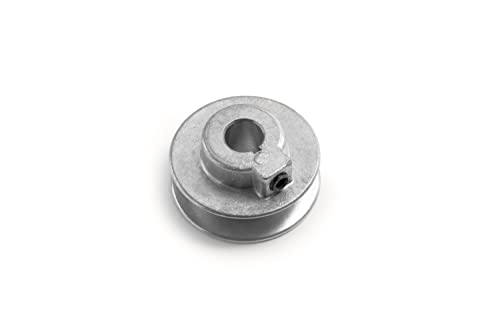 T TERRE Terre Products, Heavy Duty 2" V-Groove Drive Pulley, Precision 1/2" Bore, Robust Z3A Zinc Alloy Die Cast Pulley - Image 3