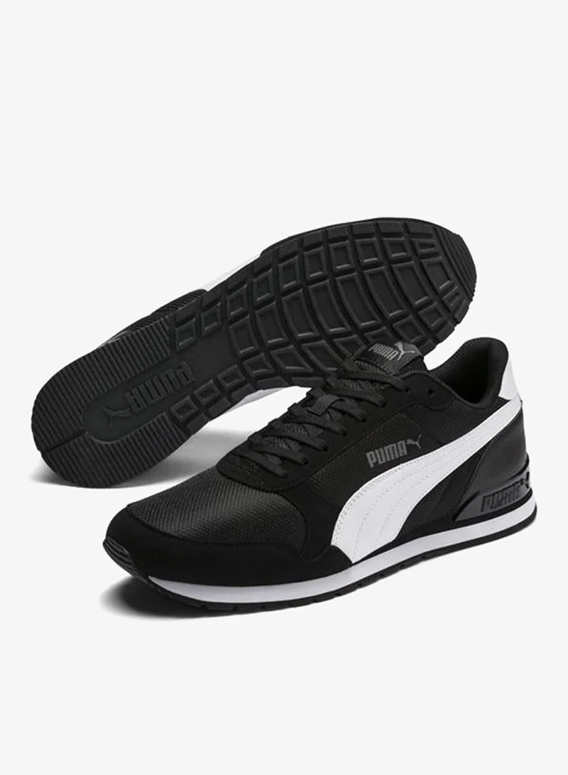 Puma Puma Black-Puma White ST Runner v2 Mesh Trainers  | Best Price UAE