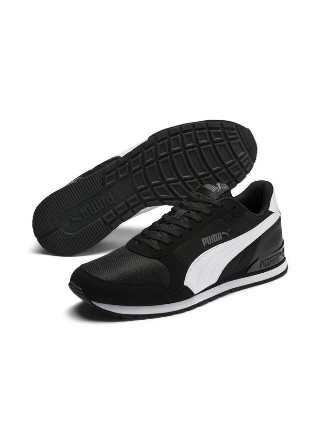 Puma Puma Black-Puma White ST Runner v2 Mesh Trainers  | Best Price UAE