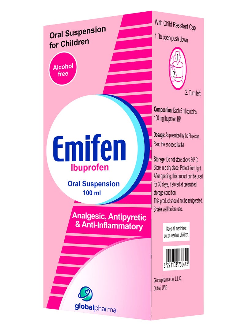 Emifen Oral Suspension 100ml