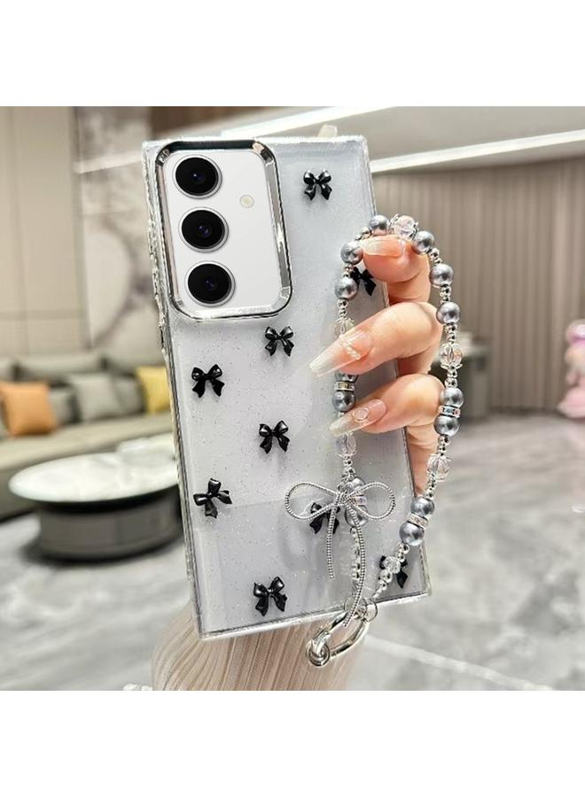 S-TOP Case For Samsung Galaxy A16 5G Little Fresh Bow Bracelet Chain TPU Phone Case - Image 1