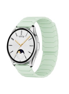 For Huawei GT5 Watch With GT4 Armor Magnetic Loop Watch With Watch Magnetic Silicone 22/20mm Strap-Colour:Mint Green-Specification:22mm