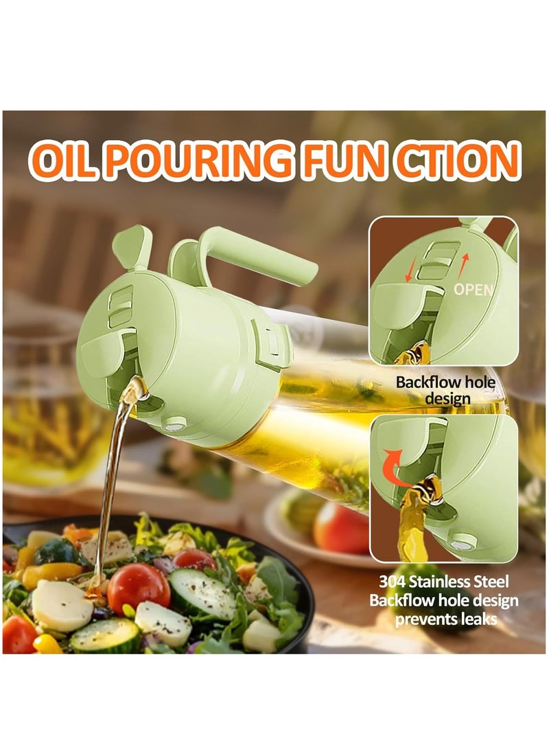Next Vogue Next Vogue Oil Sprayer for Cooking – 16oz/470ml Refillable Glass Oil Dispenser Bottle, 2-in-1 Olive Oil Mister for Air Fryer, BBQ, Salad, Baking, Kitchen Use – Food-Grade with Easy Open Design (3) - Image 4