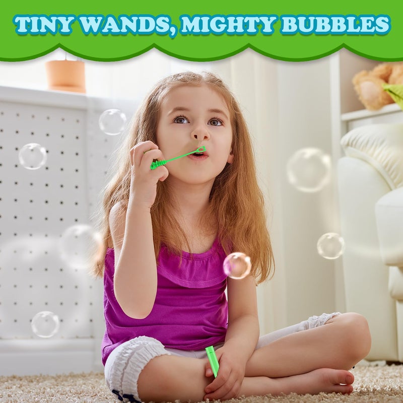 Leetous Bulk Classroom Treasure Box Toys Prizes For Kids 300 Pack  Mini Small Bubble Wands Outdoor Party Favor Supplies Bulk For Toddlers  Non Candy Treat Goody Gift Bag Stuffers Fillers For Birthday Wedding - Image 3