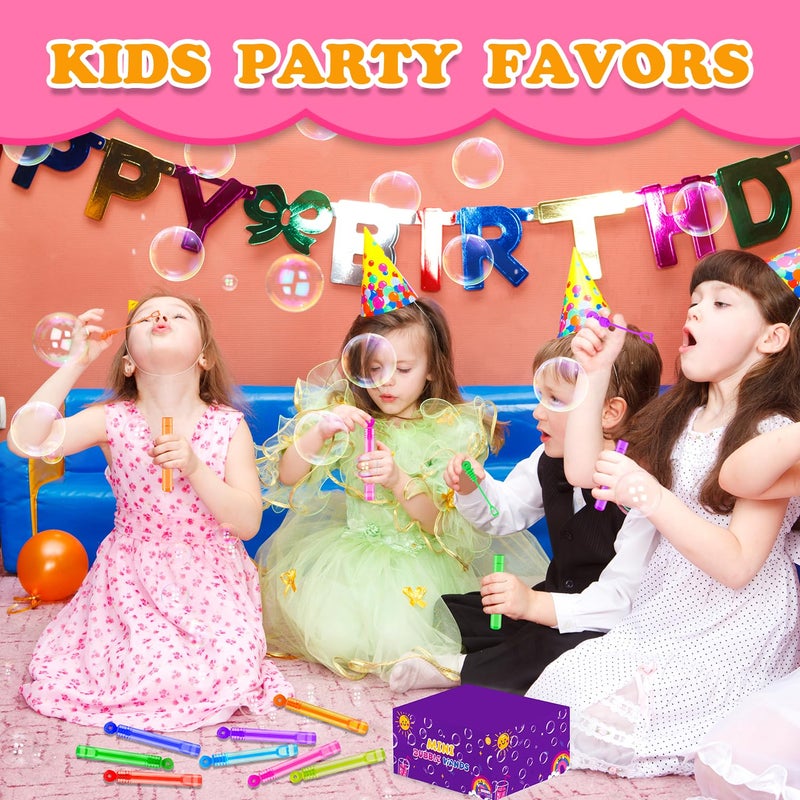 Leetous Bulk Classroom Treasure Box Toys Prizes For Kids 300 Pack  Mini Small Bubble Wands Outdoor Party Favor Supplies Bulk For Toddlers  Non Candy Treat Goody Gift Bag Stuffers Fillers For Birthday Wedding - Image 5