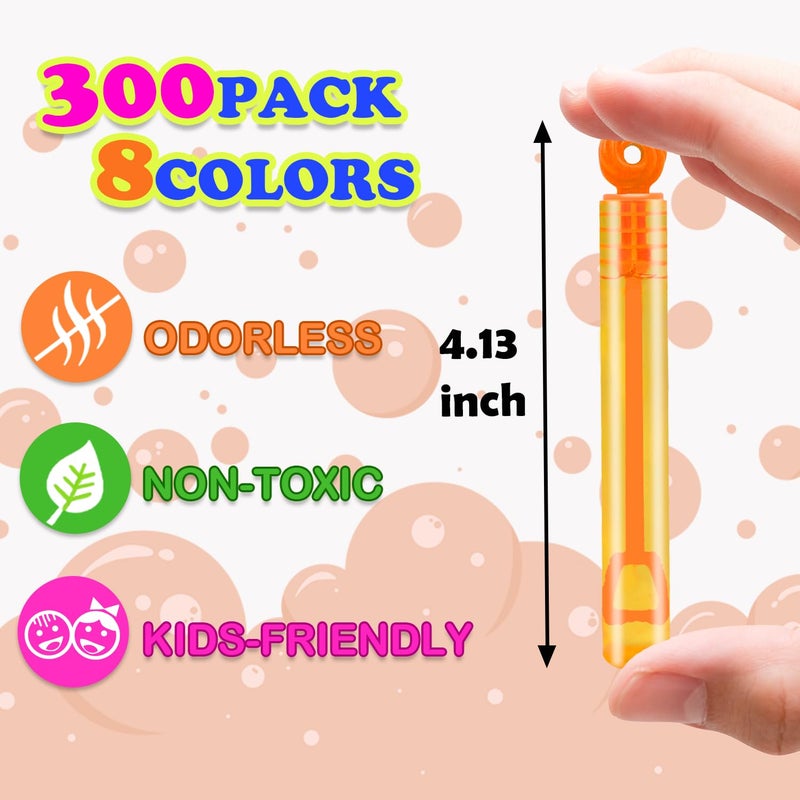 Leetous Bulk Classroom Treasure Box Toys Prizes For Kids 300 Pack  Mini Small Bubble Wands Outdoor Party Favor Supplies Bulk For Toddlers  Non Candy Treat Goody Gift Bag Stuffers Fillers For Birthday Wedding - Image 2