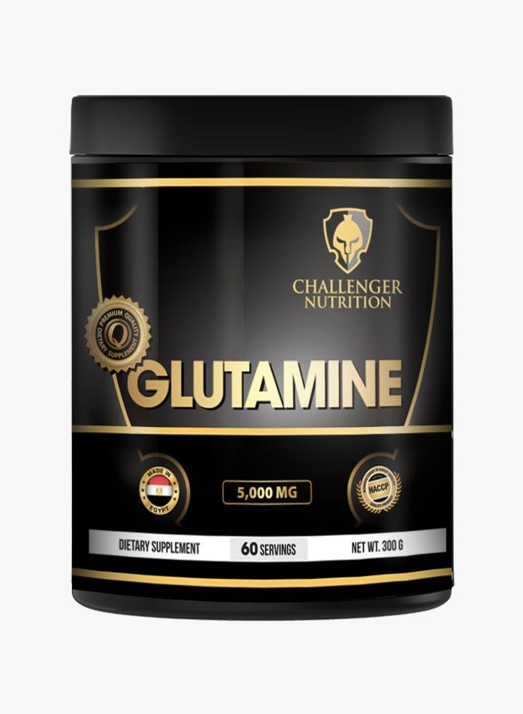 CHALLENGER NUTRITION- L-Glutamine, Unflavored- 60serv/300g