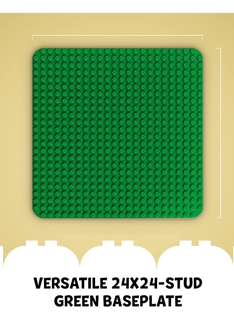 LEGO - DUPLO Green Building Base Plate 10980 Construction Toy - Image 1