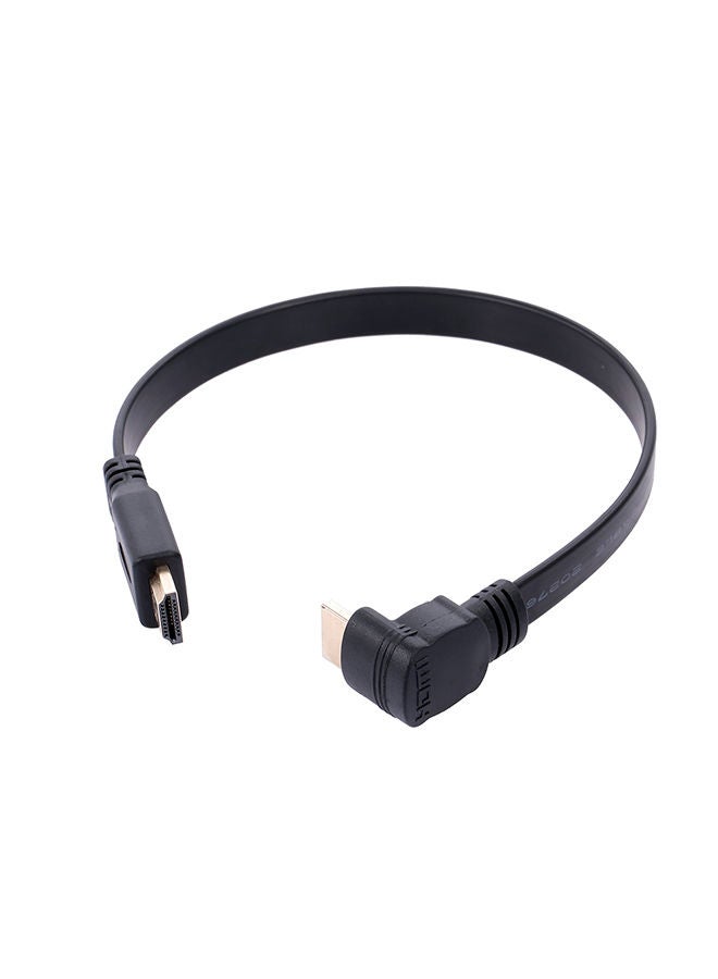 NIBEMINENT 4K Male To 90 Degree Video Connectors Black - Image 2