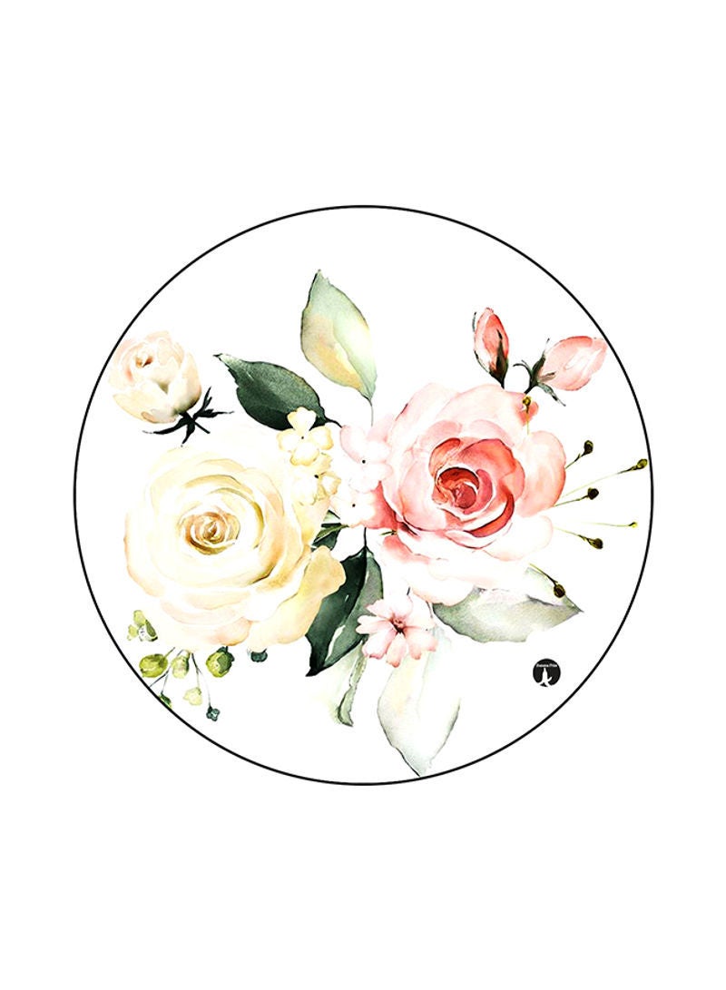 RKN Flowers Round Mouse Pad Multicolour
