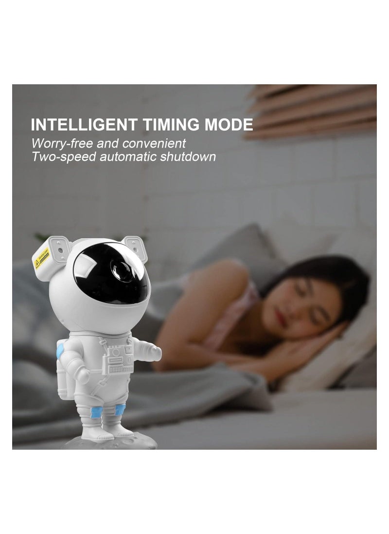 Astronaut Star Projector, Night Light Projector for Kids 7 Galaxy Lighting Ceiling Stars, 360°Adjustable Remote Control Space Projector for Bedroom, Nursery and Childrens Room - Image 4