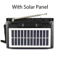 ELTRAZONE ORIGINAL KTF-1652 SOLAR SPEAKER 3-BAND AM/FM RADIO WITH BLUETOOTH, USB/TF Slot/Flashlight  - Image 1