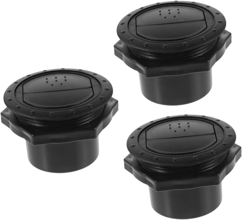 Mobestech 3pcs Rv Air Conditioner Vent Cover Durable Louvered Outlet Vent for Easy Installation for Rvs and Campers Modern Design Sturdy Material for Use - Image 1