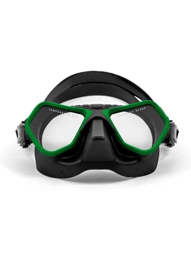 DYNAMICNORD DYNAMIC NORD AM-30 APNEA MASK - BLACK/GREEN - Image 2