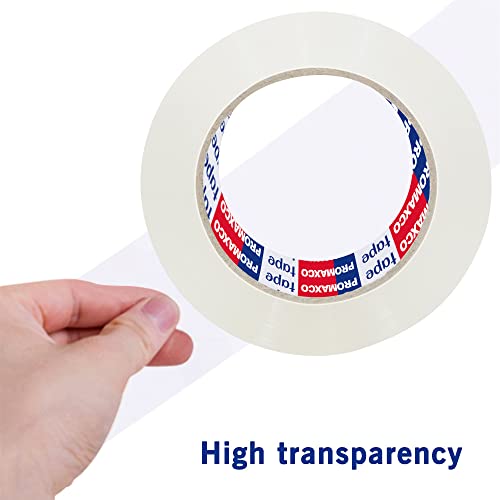PROMAXCO Heavy Duty Packing Tape 12 Rolls, Clear, 2.8 mil, 65 Yards x 1.88 inch, Total 780Y, Ultra Strong, Refill for Packaging and Shipping - Image 3