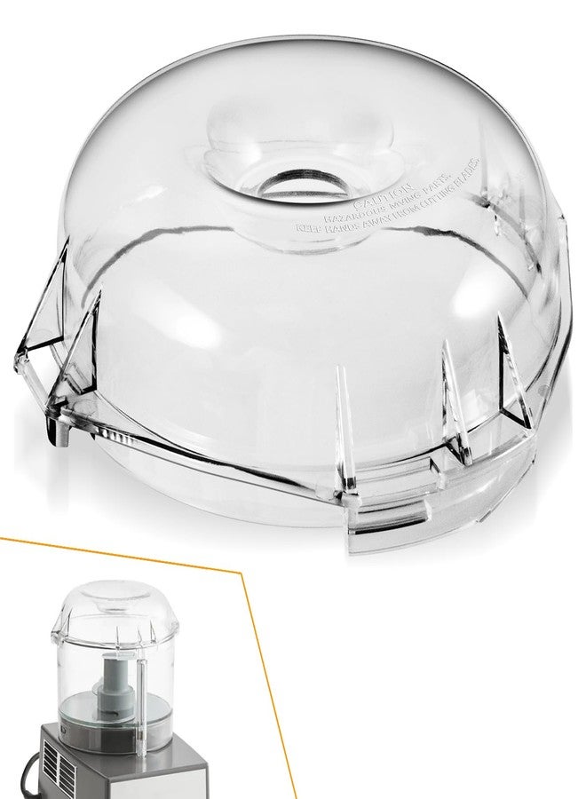 Hihitomorrow 106458S Cutter Bowl Lid Repacement Part Fit For Robot Coupe R2, R2 Dice, R2 Ultra, R2B, R2N, R2N CLR, R2N Ultra, R100, R100B, R100B CLR, R101B Food Processors Mixers - Image 1