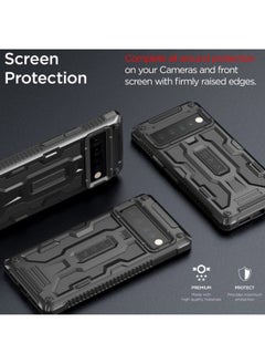 VRS Design Terra Guard for Google Pixel 6 Pro Case Cover - Matte Black  - Image 4