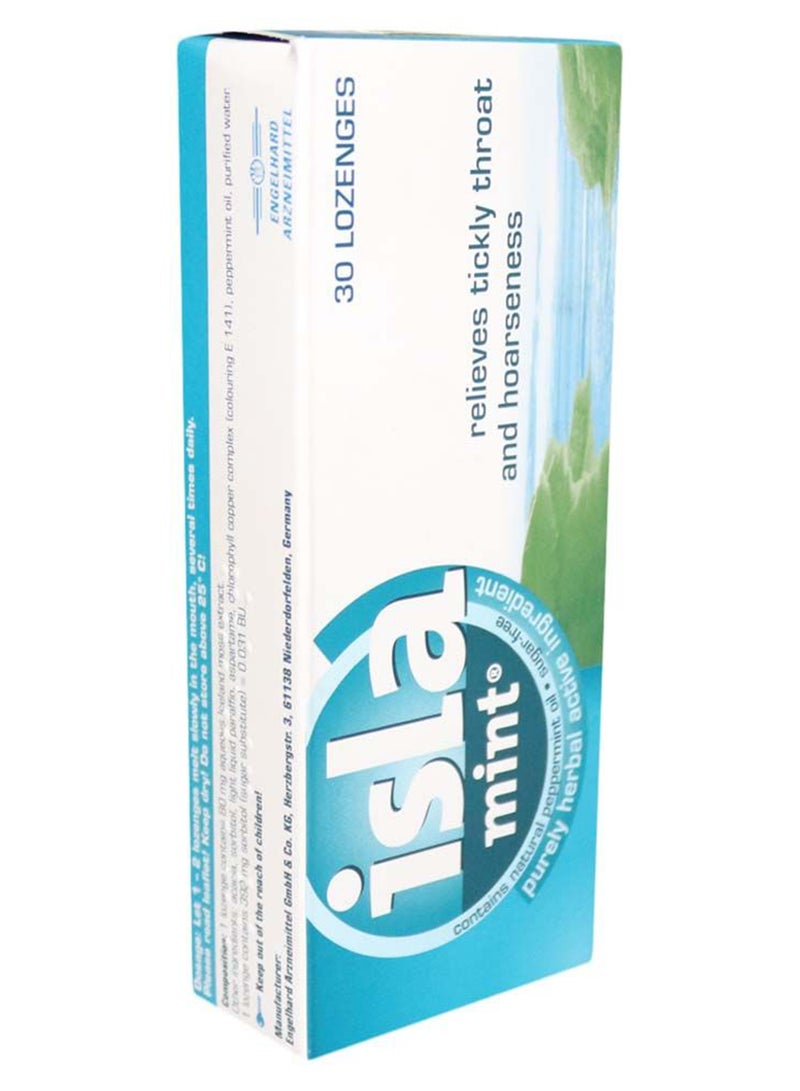 ISLA Mint Lozenges 30'S - Image 1