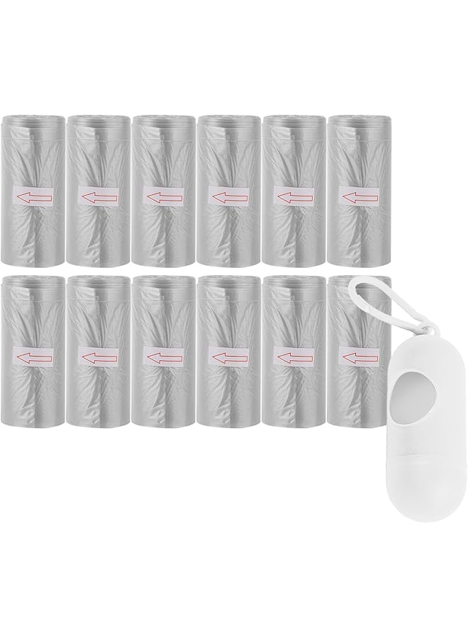 A TO Z Scented Bag Pack Of 12/180 Bags With Dispenser Grey - Image 1