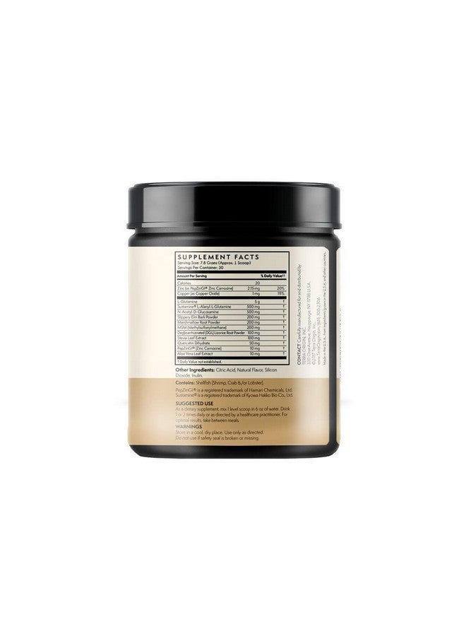 Terra Origin Healthy Gut Peach Banana; 30Servings With Lglutamine Zinc Glucosamine Slippery Elm Bark Marshmallow Root And More! - Image 4