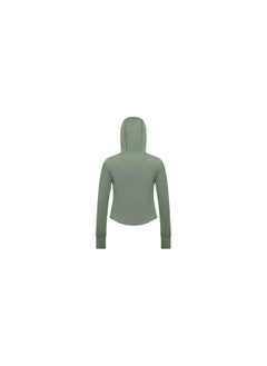 TOREAD Women's Lightweight Knitted Sun Protection Jacket - UPF50+ Cooling Stretchable Hooded Windbreaker with Thumbholes & Reflective Design for Summer Outdoor Activities  - Image 2