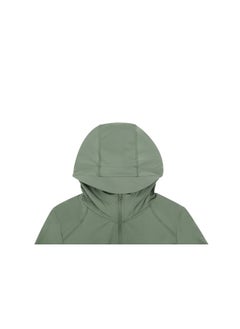 TOREAD Women's Lightweight Knitted Sun Protection Jacket - UPF50+ Cooling Stretchable Hooded Windbreaker with Thumbholes & Reflective Design for Summer Outdoor Activities  - Image 4