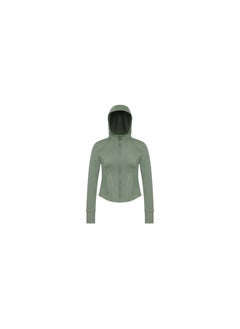 TOREAD Women's Lightweight Knitted Sun Protection Jacket - UPF50+ Cooling Stretchable Hooded Windbreaker with Thumbholes & Reflective Design for Summer Outdoor Activities  - Image 1
