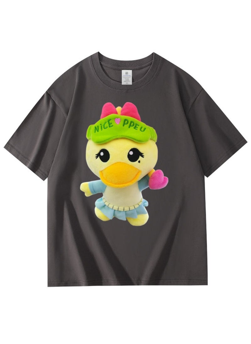 NIBEMINENT Blackpink Printed Cotton Short Sleeves T-Shirt 