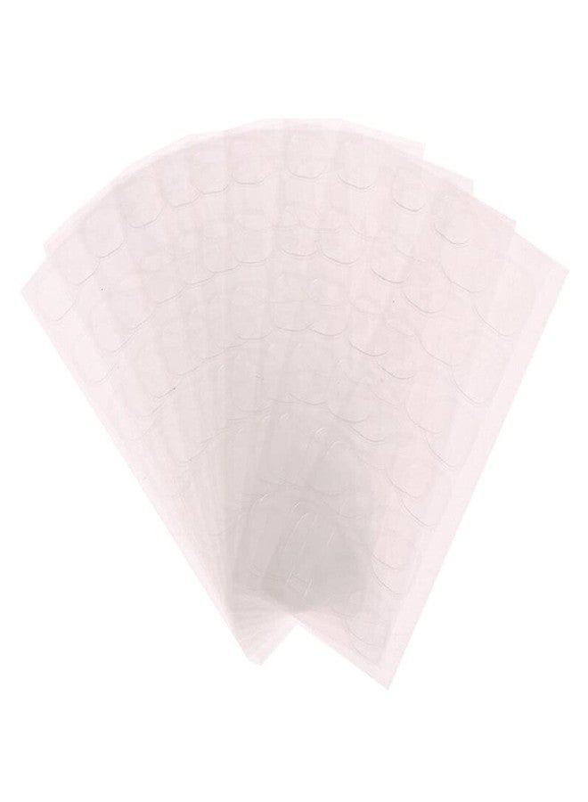 BHOOLU&GOOLU Transparent Double Side Adhesive Tapes Glue Sticker False Nail Extension Stick Tools For Women DIY Nail Arts Stickers 24 Count (Pack of 10) - Image 4