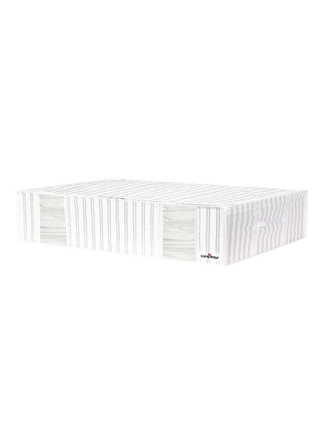 COMPACTOR Large Space Saving Zipper Closure Vacuum Storage Bag White and Grey 145 L RAN7930  - Image 1