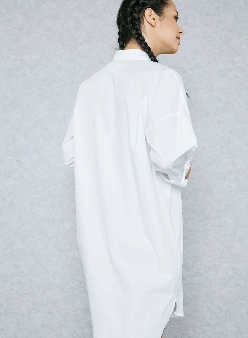 FOREVER 21 Mini Shirt Dress