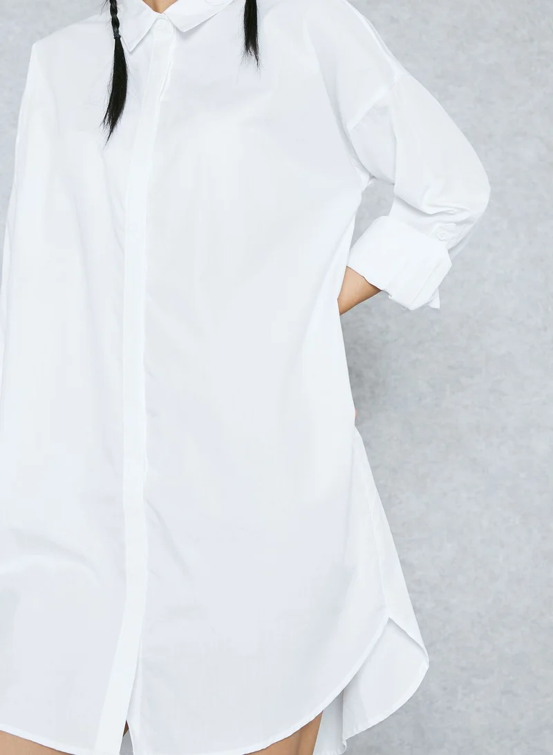 FOREVER 21 Mini Shirt Dress