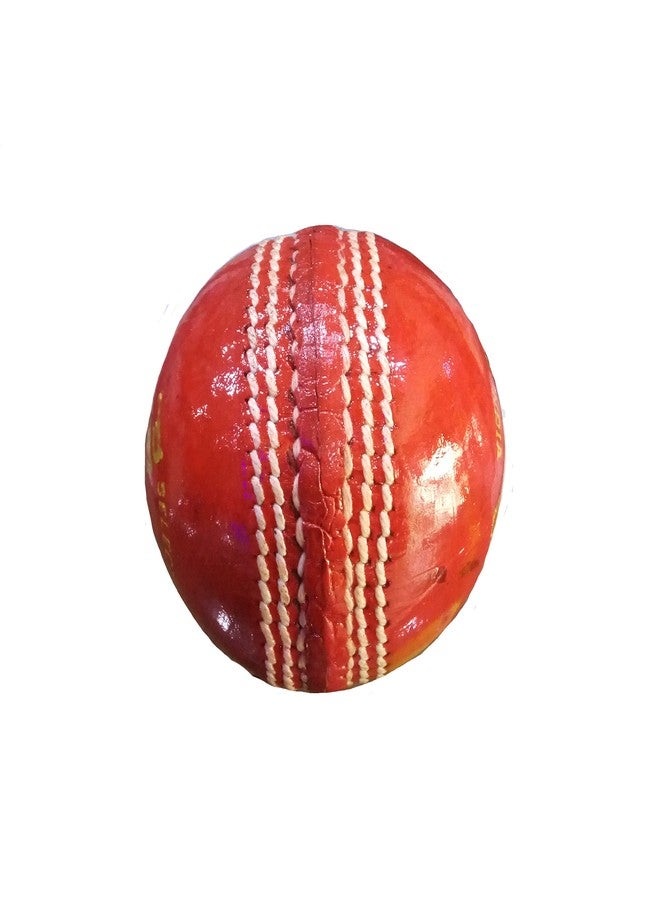 RMAX Cricket Ball Leather, Leather Practice Cricket Ball Red Pack of 1 - Image 4