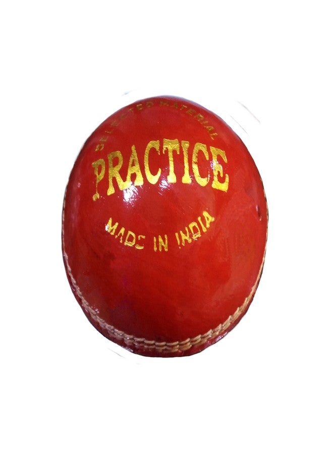 RMAX Cricket Ball Leather, Leather Practice Cricket Ball Red Pack of 1 - Image 3