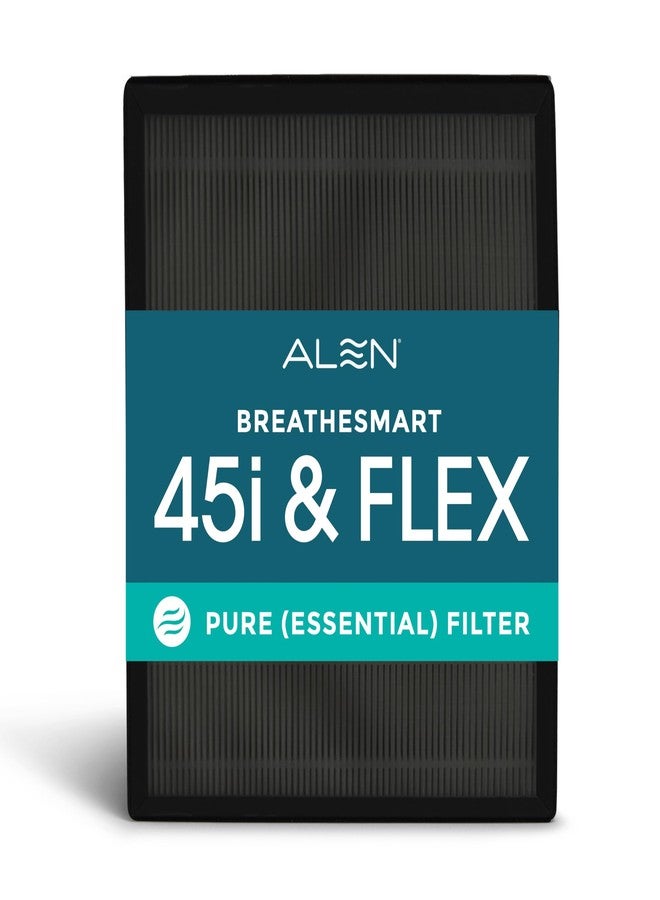 Alen 45i & Flex Replacement Air Filter, Pure Filter, B4-Pure H13 True HEPA Filter for BreatheSmart 45i & Flex Air Purifier - Captures Dust - Image 1
