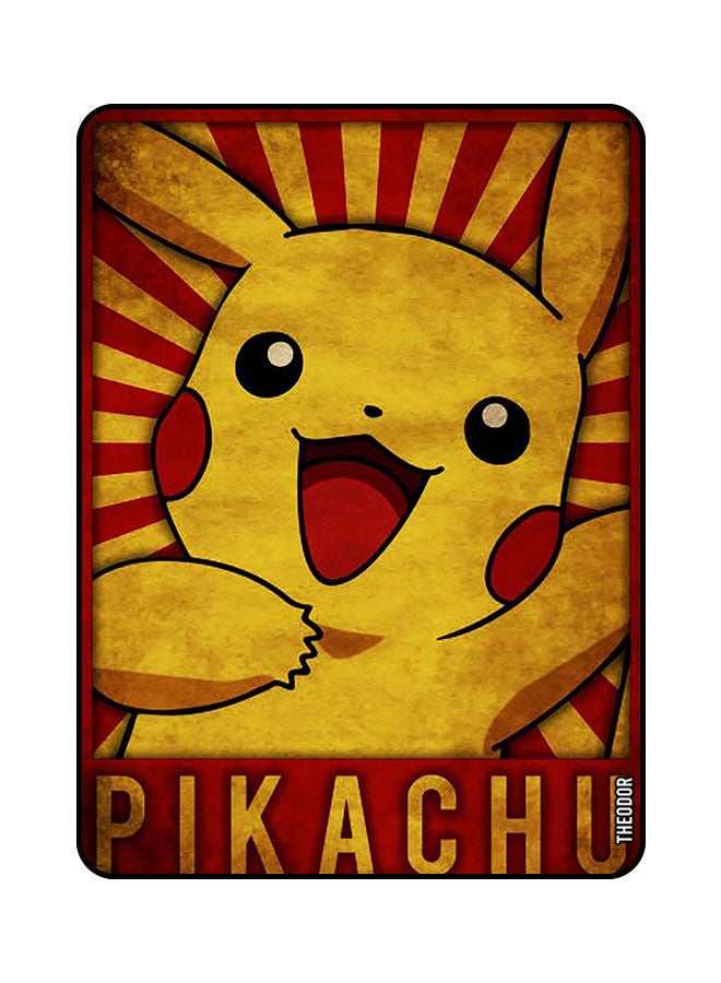 Theodor Protective Flip Case Cover For Samsung Galaxy A7 2020 10.4 Inches with Auto Wake/Sleep Pikachu - Image 1