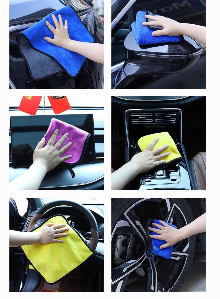 Generic Pack Of 3 Car Drying Microfiber Towel  - Image 3