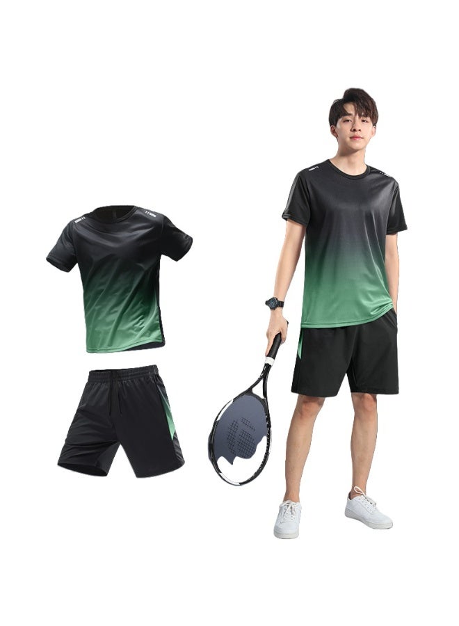 KUYING New Fashion Ice Silk Speed Drying Sports Set - Image 1