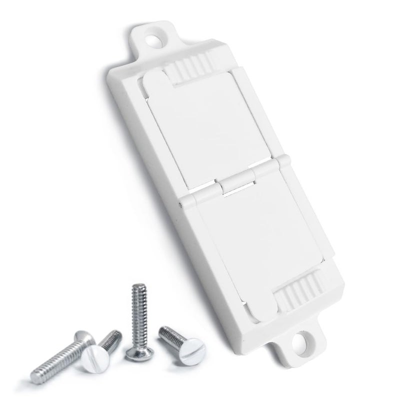 ILIVABLE Rocker Switch Plate Cover Guard ILIVABLE Child Proof Light Switch Guard Protects Your Lights or Circuits from being Accidentally Turned On or Off by Children and Adults 2 Pack White