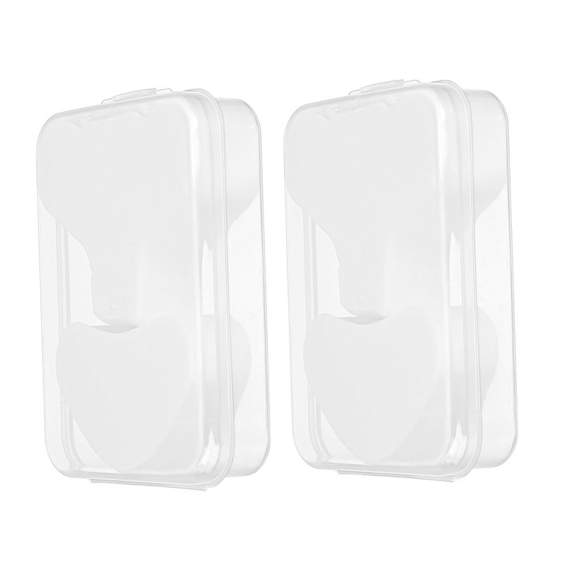 2 Boxes Nose Pore Patches Cotton Face Cleansing Pads for T Zone and Chin, Precise Fit for Problem Areas, Boosts Product Absorption, Soft and Lightweight for Effective Blackhead - Image 1